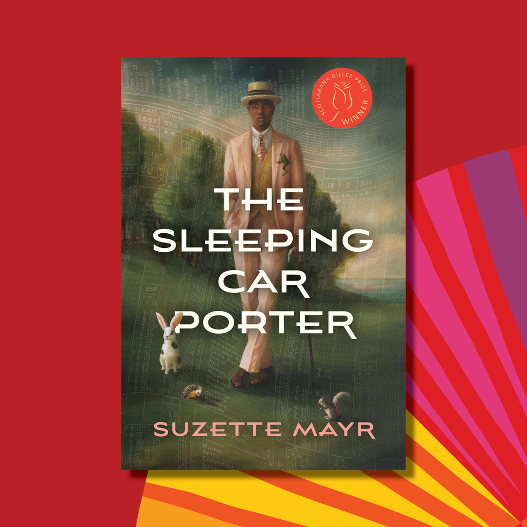 Our #bookclub starts on Feb. 8! @catgrahampoet will explore Suzette Mayr's The Sleeping Car Porter. The 2022 #ScotiabankGillerPrize winner tells the story of a queer Black porter dealing with the perils of white passengers, ghosts & more. Join us: bit.ly/3HaDss5 #CanLit