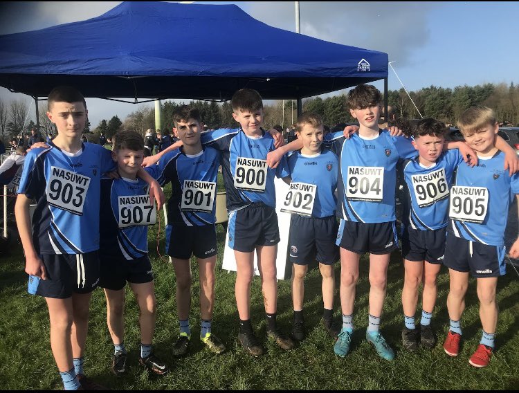 StMarysGSM's tweet photo. Well done to our pupils who competed at today’s District cross country championships, held at Coleraine University. There were brilliant performances from our athletes, with some qualifying for the Ulster Finals. 👏🏼🏃‍♀️🏃🏻‍♂️@PE_stmarys https://t.co/ksNU2eQ7Jf