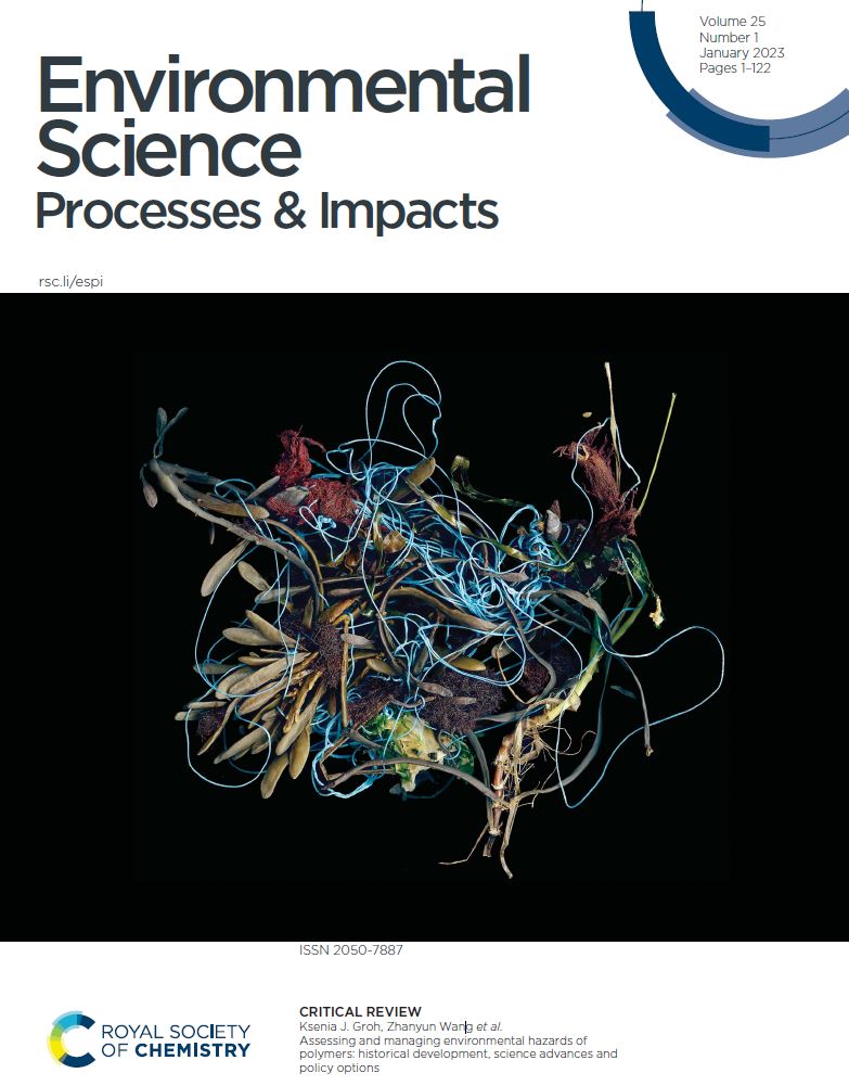 KseniaGroh's tweet photo. The eerie beautiful photo of a detritic organoplastoid by Elizabeth Ellenwood now features our review paper with @hanspeterarp @MattMacL @ZhanyunWang on the front cover of the January issue of #ESPI 
🥳🥳🥳 https://t.co/ylOZdTzwTt