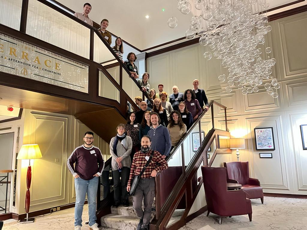 S_FrankeArnold's tweet photo. Network meeting on indefinite causal order in Glasgow, where foundational science meets UK quantum technology! #quantum @INAQT2022 https://t.co/IBppVqwPv5