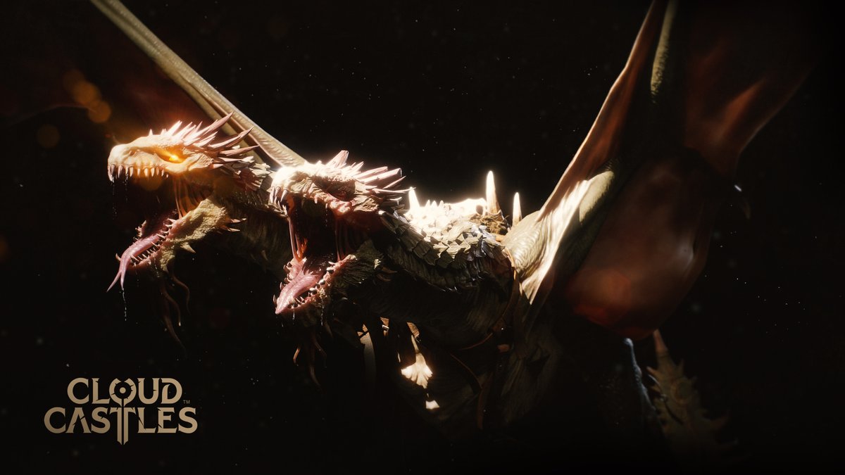 cloudcastlesbg's tweet photo. "It's important to keep your eyes on the sky; Dragon Raider Zwyvern always looms overhead." 🔥🐉 https://t.co/FrEPsJAONN
