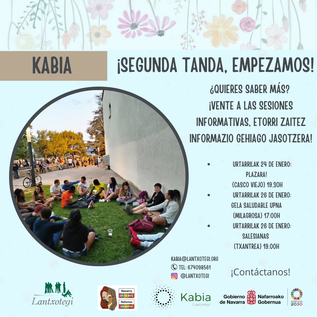UpnaSocial's tweet photo. ¡¡ SEGUNDA TANDA DE CUADRILLAS DE ACOGIDA !!
¿Te gustaría participar?

¡¡HARRERA KUADRILLEN 2ºen TANDA BERTAN DA!!
Parte hartzea gustatuko litzaizuke? https://t.co/03pQEGfGqH