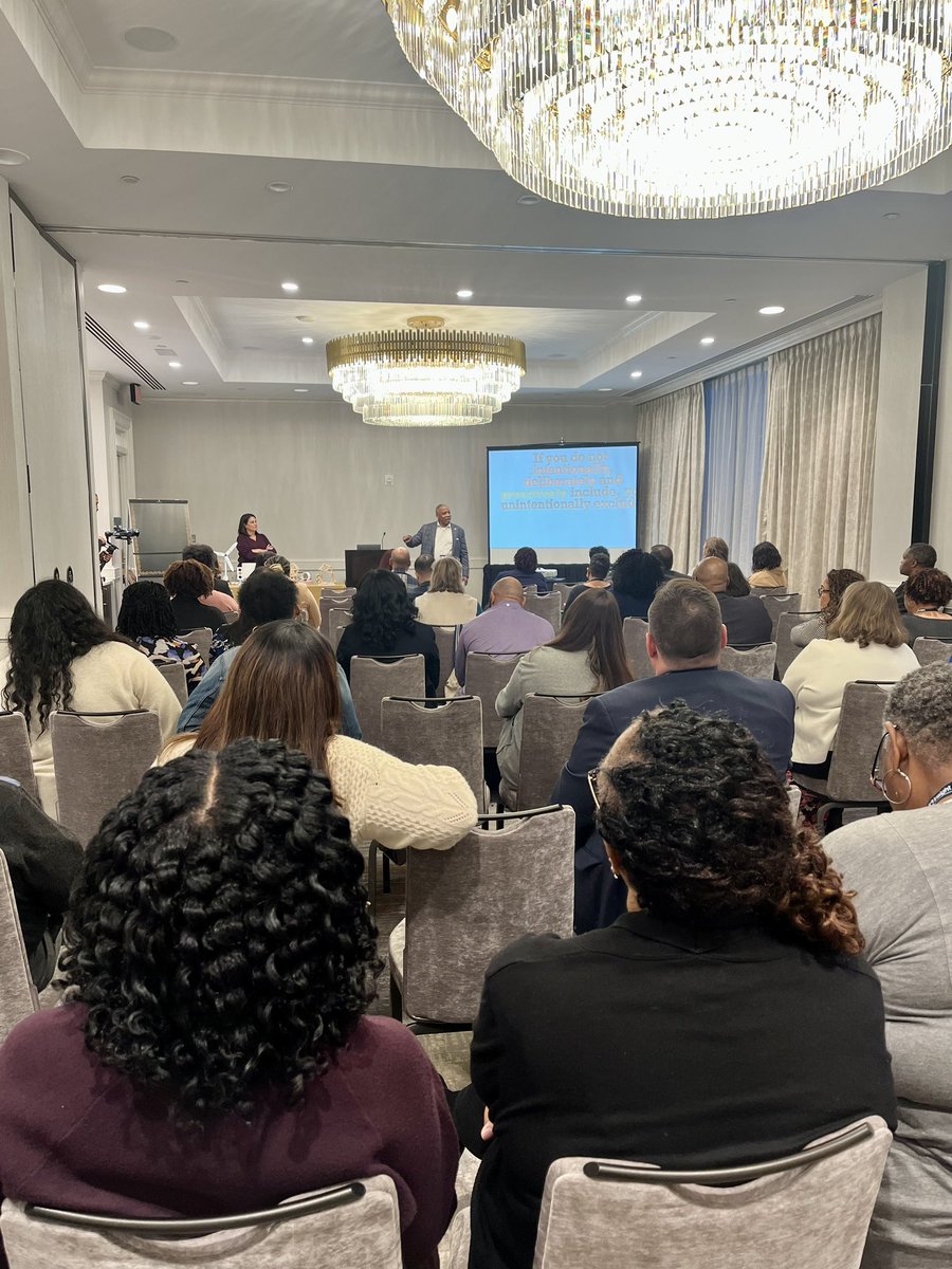InsightEdGroup's tweet photo. We had an engaged audience at the STEM NOLA session led by Dr. Calvin Mackie! 

#EducatorExchange2023 #STEM https://t.co/c4wOnfiBoB