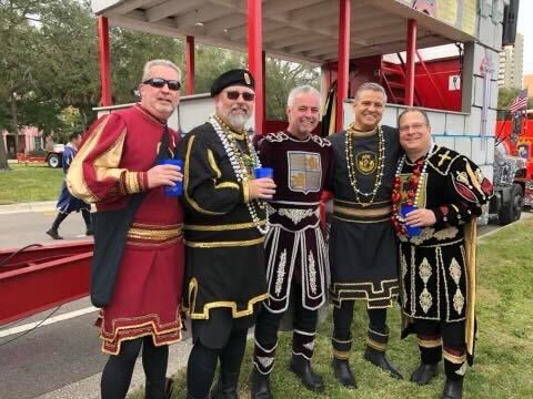 KSYKnightParade's tweet photo. The Knight Parade is officially ONE WEEK FROM TODAY! 🎉Starting at 7 p.m., a fleet of illuminated floats will roll down 7th Avenue in historic Ybor City, accompanied by dozens of marching bands, local dignitaries, and thousands of participants! https://t.co/UldPRYuMeC