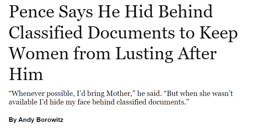 OurManInBananas's tweet image. #PenceClassifiedDocuments #mikepence #ClassifiedDocuments