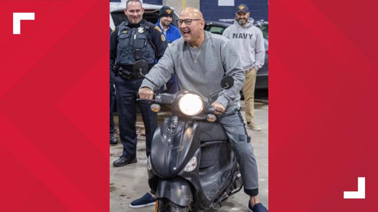 terry francona scooter