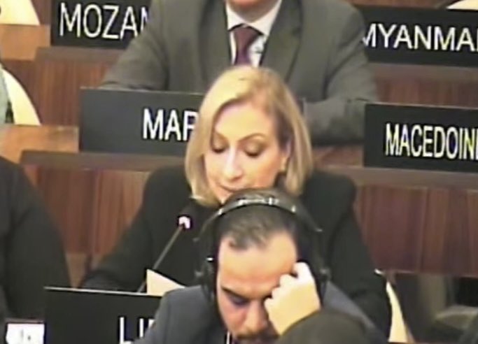 LebUNESCO's tweet photo. Remarks by Amb. @SaharBaassiri  to the #WorldHeritageCommittee after inscribing Rashid Karami International Fair on #WorldHeritageList and List of Heritage in Danger👇 https://t.co/Q8ipBI2roN