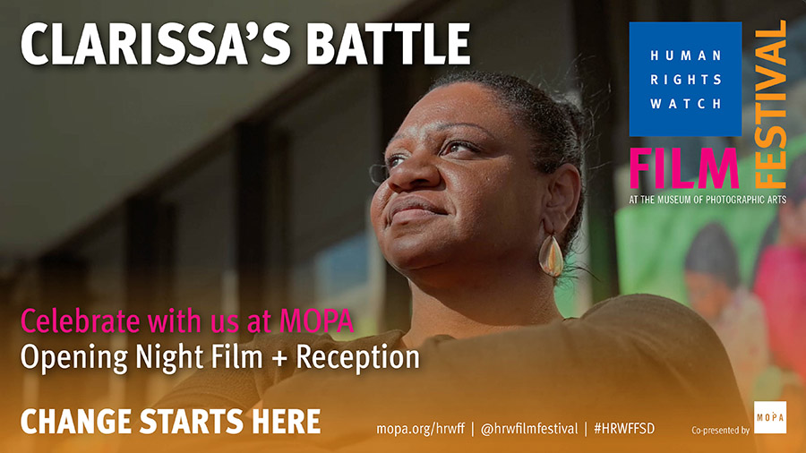 SAN DIEGO! Mother. Caregiver. Activist. When lack of affordable #childcare leads to Clarissa + her young son to become unhoused, she begins a fight for the dignity of our kids and those who care for them. See <a href="/clarissasbattle/">Clarissa's Battle Documentary</a> Feb 2 at #HRWFFSD @mopasd bit.ly/ClarissaSD