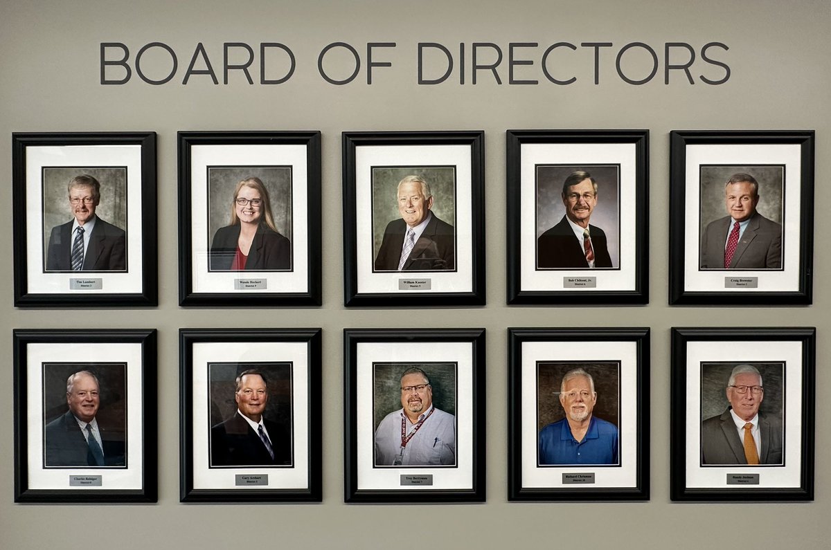 We are thankful at ESU 8 for our Board of Directors!