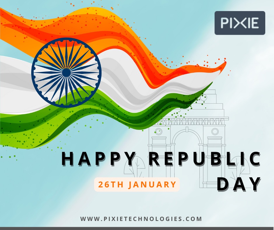 PixieTechIndia's tweet photo. On the eve of the 74th Republic Day, We wish you a very Happy Republic Day.
#republicday #digitalindia #enterpreneurship #DigitalBihar #NewIndia #revolutionaryindia #pixietechnologies https://t.co/cVFvRxnzm5