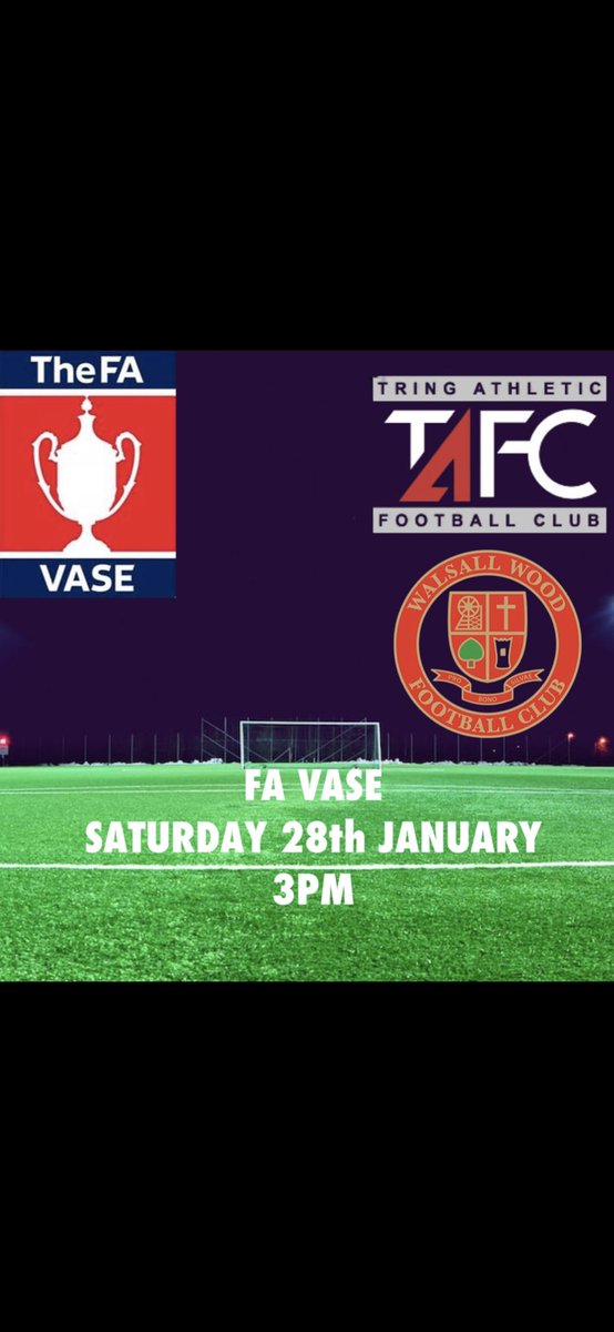 A massive game this weekend 🔴⚫️🔴⚫️🔴 <a href="/WalsallWoodFC/">𝐖𝐚𝐥𝐬𝐚𝐥𝐥 𝐖𝐨𝐨𝐝 𝐅𝐂</a> <a href="/favasefactfile/">FA Vase Factfile</a> <a href="/Ollie_Bayliss/">Ollie Bayliss</a> @SeanTringRadio FA Vase ⚽️