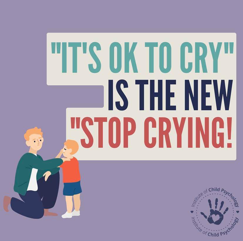 LynburnNurture's tweet photo. Crying is the bodies way to release stress and return to a state of regulation. ❤ https://t.co/YVmvLH5vdI