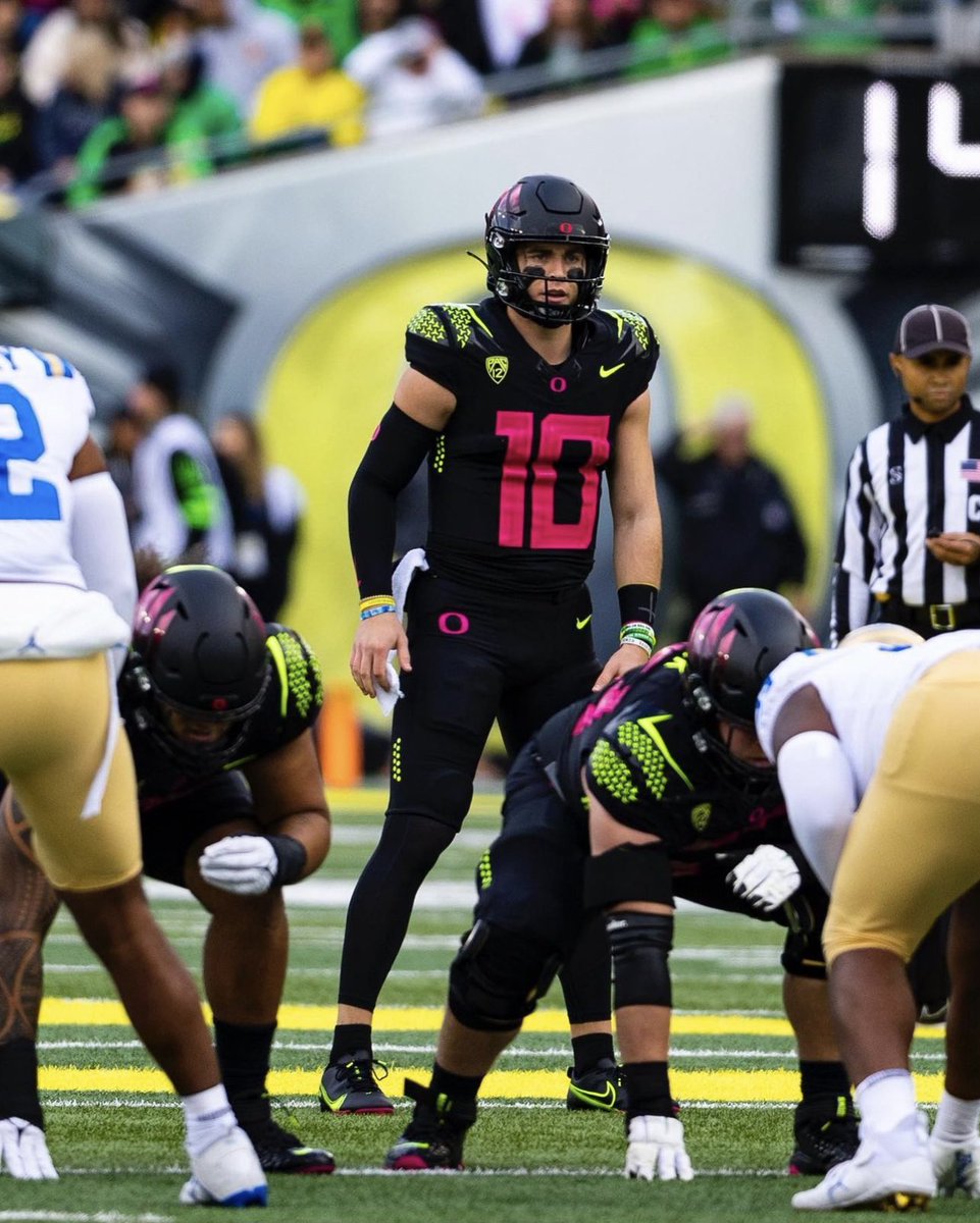 I am grateful to have EARNED an offer from Oregon 🦆🦆 <a href="/CoachDanLanning/">Dan Lanning</a> <a href="/CoachWillStein/">Will Stein</a>