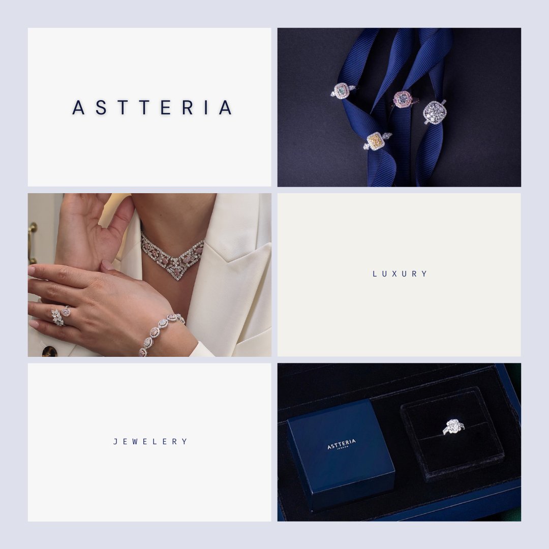 Astteriadiamond's tweet photo. First-class jewelry for first-class women. Astteria offers premium luxury Jewelry that elevates more than just looks. https://t.co/zDb2IdHVJt