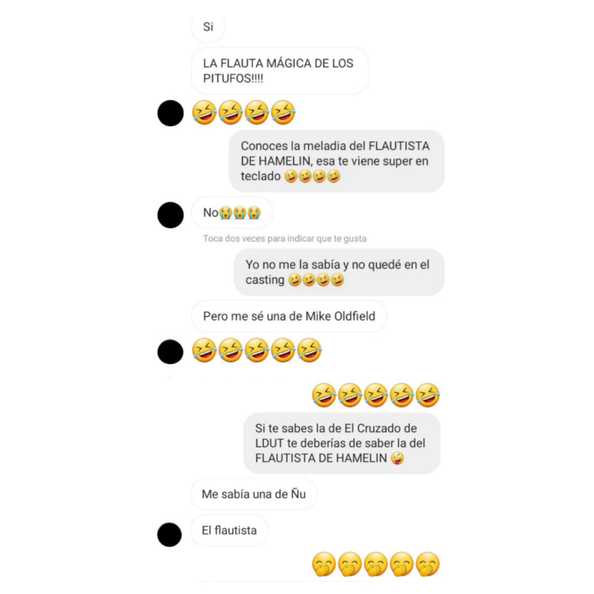 IsabelR94751237's tweet photo. Cuando tus conversaciones son fuera de contexto🤭😁🤪

PD: Unos que se van ir derechito al infierno 🤣🤣🤣

@legadodeunatrag
@Shxeila @JoaquinIguana @ArtGatesRecords @IvanMagdalenaG

#legadodeunatragedia #ldut #misantropía #nuevosingle #aquelarredesombras #joaquinpadilla https://t.co/MuBpQxx1Pm