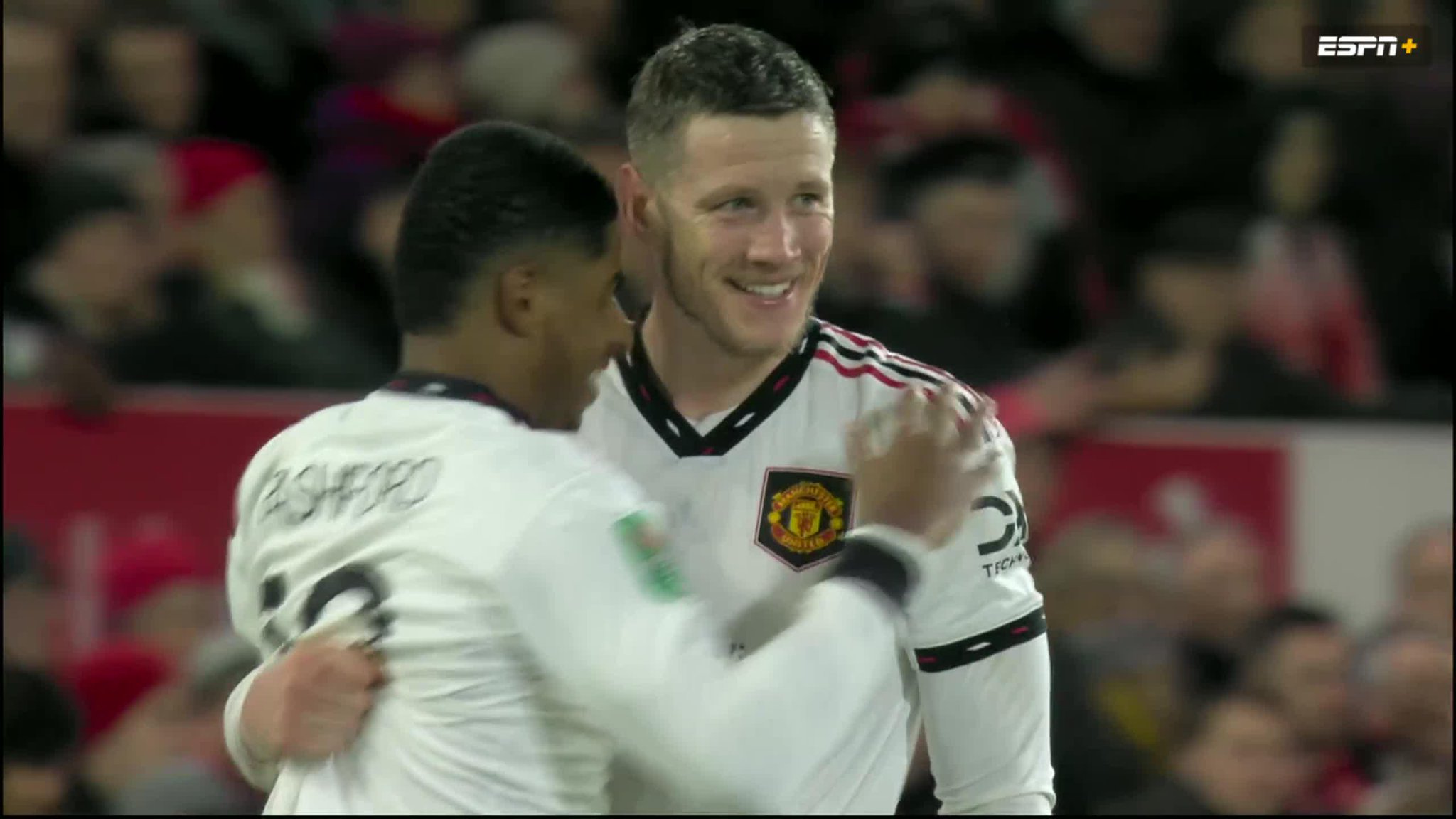 WEGHORST SCORES HIS FIRST GOAL FOR MAN UNITED 👏”