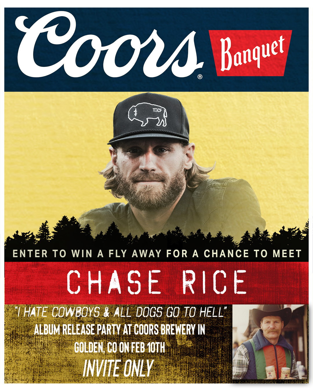 Chase Rice on Twitter "As a nod to the album artwork, my dad holding