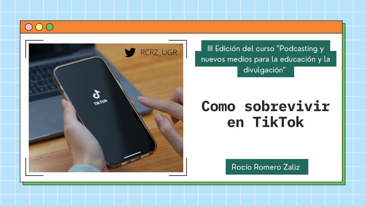 RCRZ_UGR's tweet image. Hoy he participado en la III edición de curso de @MedialabUGR “Podcasting y nuevos medios para la educación y la divulgación&quot;. Hace un par de años asistí como alumna a la primera edición de este mismo curso.   ¡Ilusión maxima! 🥰