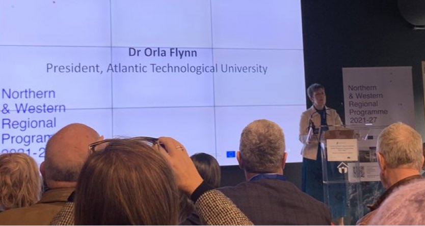 Marilyn Gaughan Reddan (@reddgaughan) on Twitter photo 'Our success will be your success' - President of <a href="/atu_ie/">Atlantic Technological University</a> <a href="/OFlynnATU/">Orla Flynn</a> on the ambition and opportunity that the <a href="/NWAssembly/">Northern & Western Regional Assembly</a> funding will bring to the region. Well done to @DavidMintonDire and team today. Great work from the team <a href="/portershed/">PorterShed</a> <a href="/StatesidePortal/">Mary Rodgers</a> 'Our success will be your success' - President of <a href="/atu_ie/">Atlantic Technological University</a> <a href="/OFlynnATU/">Orla Flynn</a> on the ambition and opportunity that the <a href="/NWAssembly/">Northern & Western Regional Assembly</a> funding will bring to the region. Well done to @DavidMintonDire and team today. Great work from the team <a href="/portershed/">PorterShed</a> <a href="/StatesidePortal/">Mary Rodgers</a>