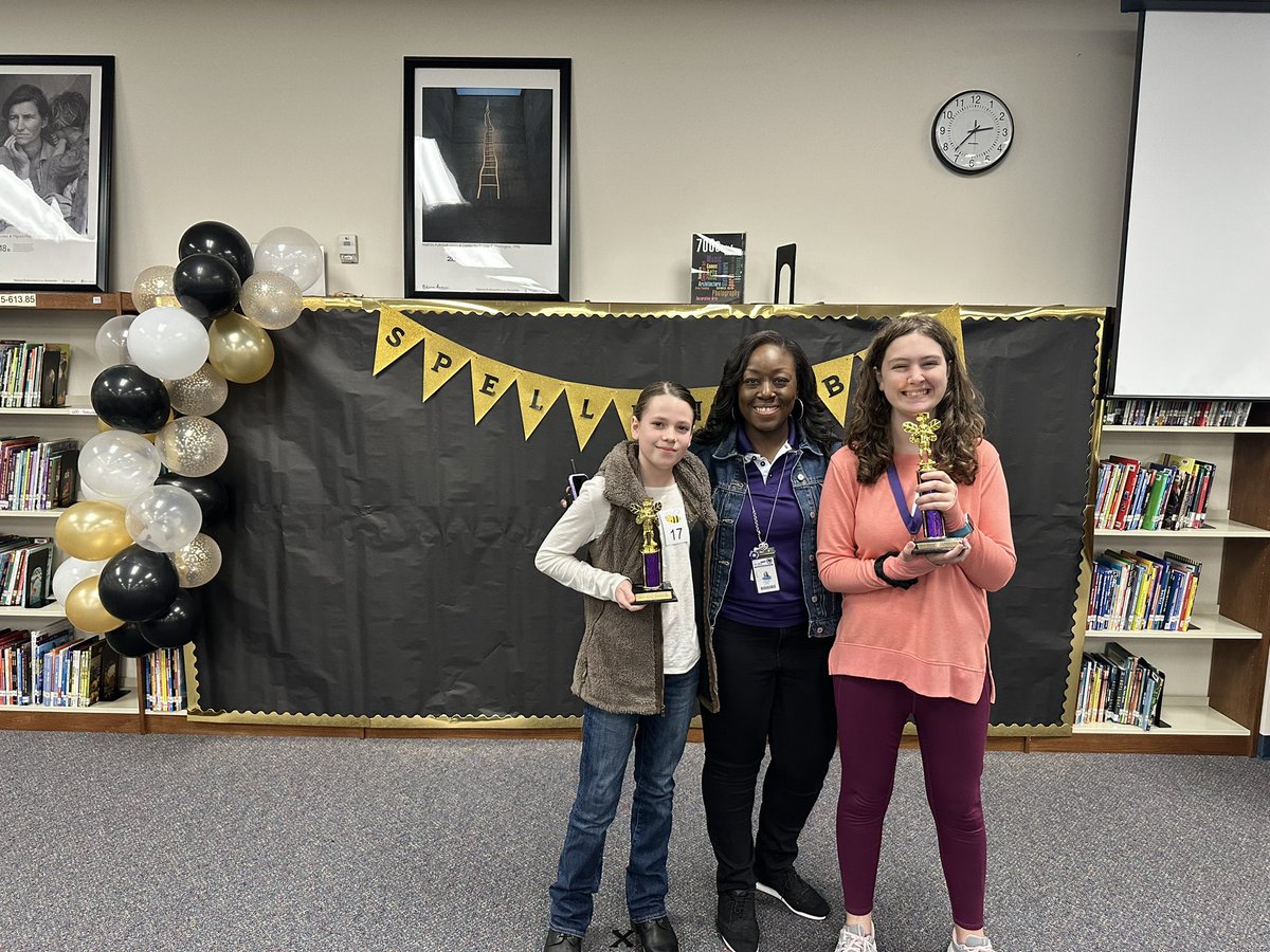 WISDBrabham's tweet photo. Congratulations to our 2nd place winner Peyton Pulley and our 1st place winner Eleanor Cantin π Stay tuned for a very special video! @kella_price @WillisSchools #BEEexcellent https://t.co/l9PmceNNpF