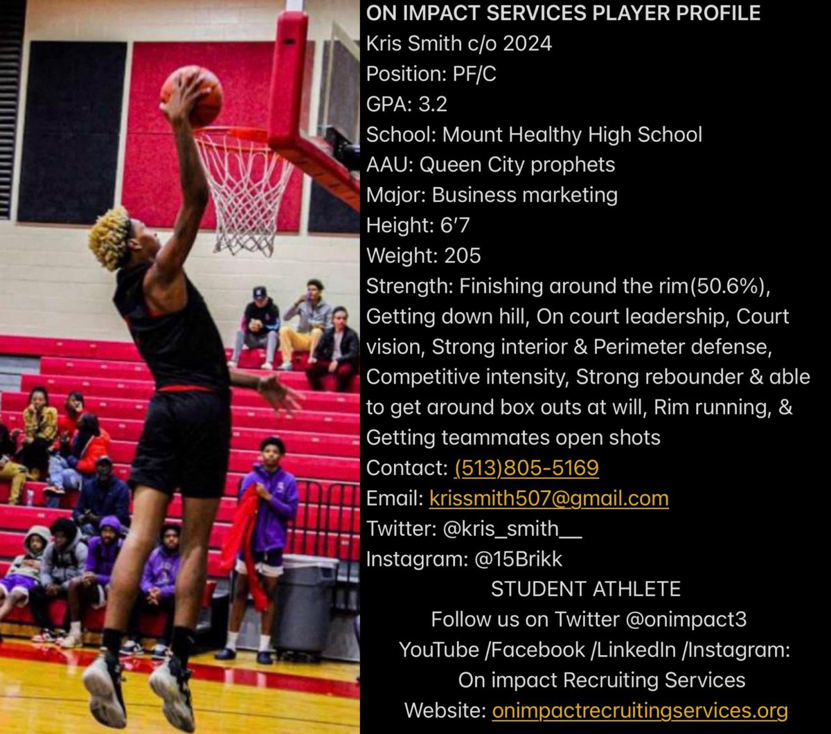 He will win! Work+Extra Werk=Greatness!!  It takes a village and ours is GREAT! <a href="/onimpact3/">On Impact Recruiting Services LLC</a> <a href="/MtHealthySchool/">Mt. Healthy City Schools</a> <a href="/mthealthyhs/">Mt Healthy Jr/Sr HS</a> <a href="/mthealthyowls/">Mt. Healthy Owls</a> <a href="/CoachOzie/">Ozie Davis III</a> <a href="/CoachCass5/">Ty Cass</a> #onimpactrecruiting #qcp #mthcs #mthbb #ballislife #hoopdreams