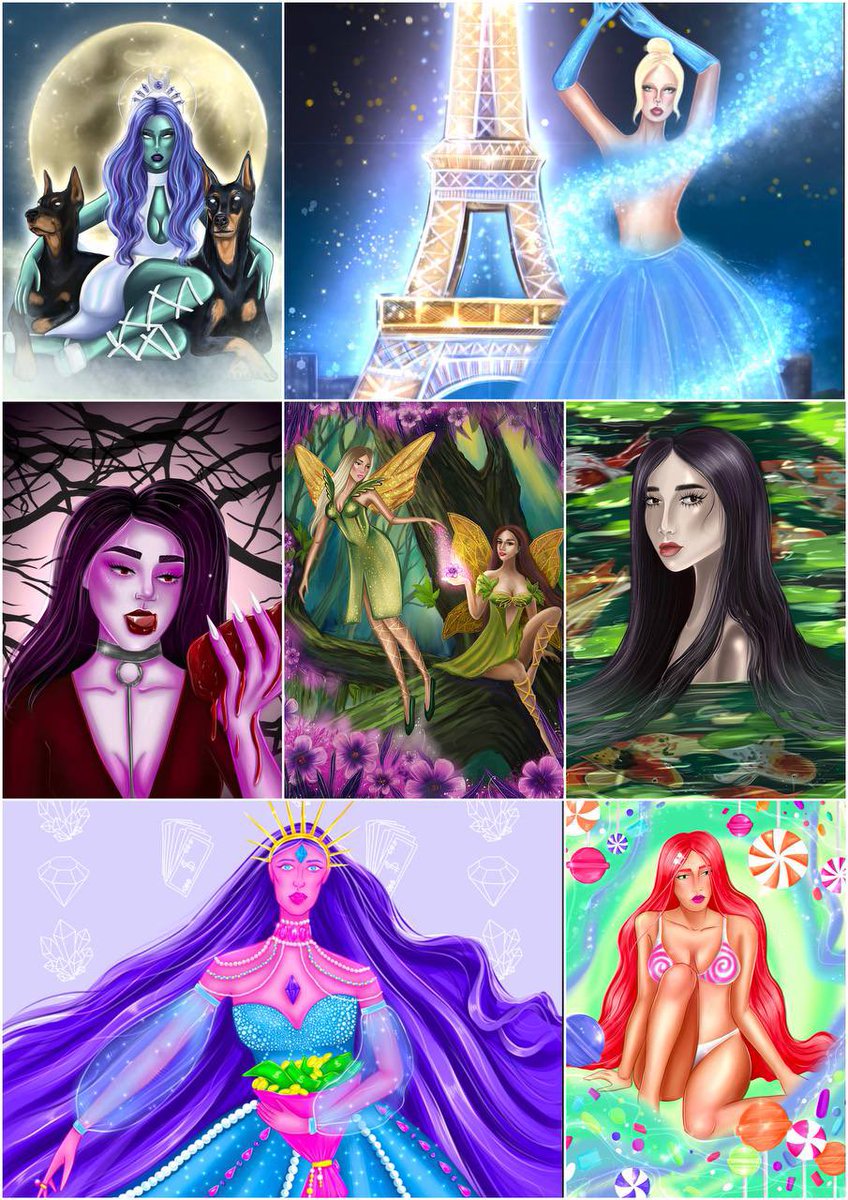 Anasstasiart's tweet image. I want to show you some of the unsold
Goddess Hecate 0.03 ETH 

opensea.io/assets/ethereu…
Magic in Paris 0.05 ETH 

opensea.io/assets/ethereu…
Vampire Pandora 0.015 ETH 

opensea.io/assets/ethereu…
 
NEW COLLABORATIONS with @ABAElena 

Legend of the ancient forest 0.1 ETH 
 Link⬇️⬇️⬇️