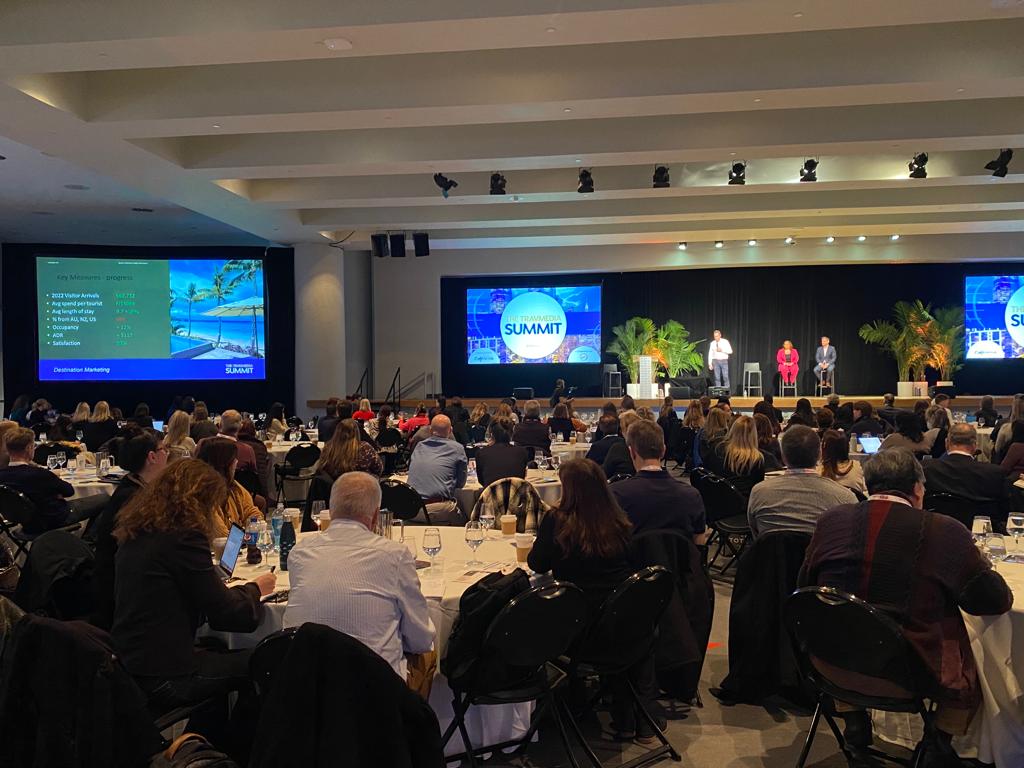 BrentHill___'s tweet image. A fantastic opportunity today to talk to 500+ #travel journalists, media and industry at @TravMediaUSA! Telling the story of #Fiji #tourism and "why Fiji?" to the huge North American audience. Strong, growing interest in our beautiful destination in this critical market. 🙏 IMM.