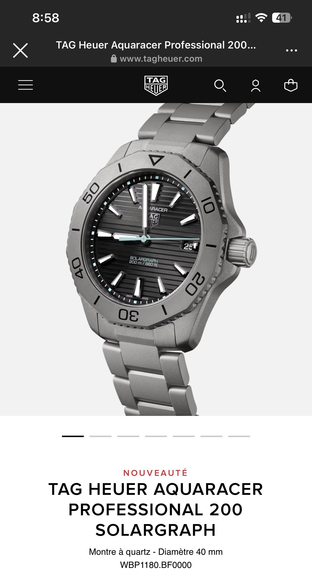 Egnet Evaluering hvis Dmitry Novikov on Twitter: "Tag Heuer site shows the current time on the  watch. Incredible effort. (last time I saw this on the Rolex site)  https://t.co/ct8otyo8Lo" / Twitter