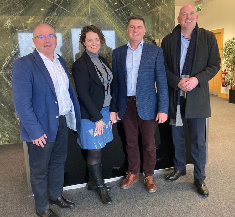 Such a pleasure to welcome Prof. Noel O'Connor <a href="/oconnorn/">Prof. Noel O'Connor (he/him)</a> and Pat Dempsey <a href="/paddydempsey/">pat dempsey</a> to <a href="/atu_ie/">Atlantic Technological University</a>. So many opportunities to deepen our involvement with <a href="/insight_centre/">Insight Research Ireland Centre</a> @scienceirel!