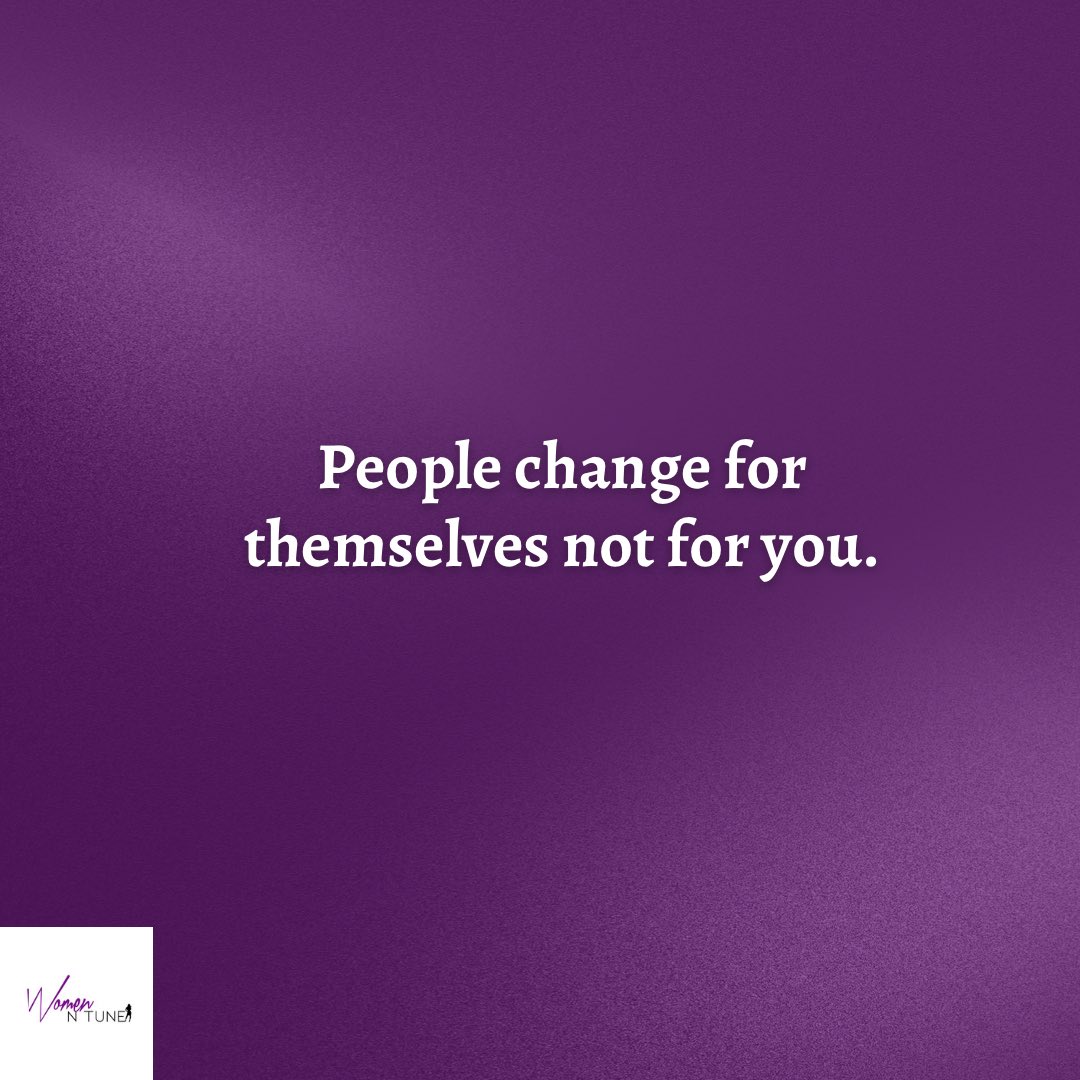 TuneWomen's tweet photo. YOU CAN’T CHANGE PEOPLE!!

Repeat after me:
I am not in control of others.
I am in control of myself.
.
.
.
#womenntune #empoweringwomen #encourage #keepgoing #motivation #selflove #selfmotivation #life #disruptions #decluttering 
#selfmotivation #selfrespect #inspiration #peace https://t.co/CO31wW0Nab