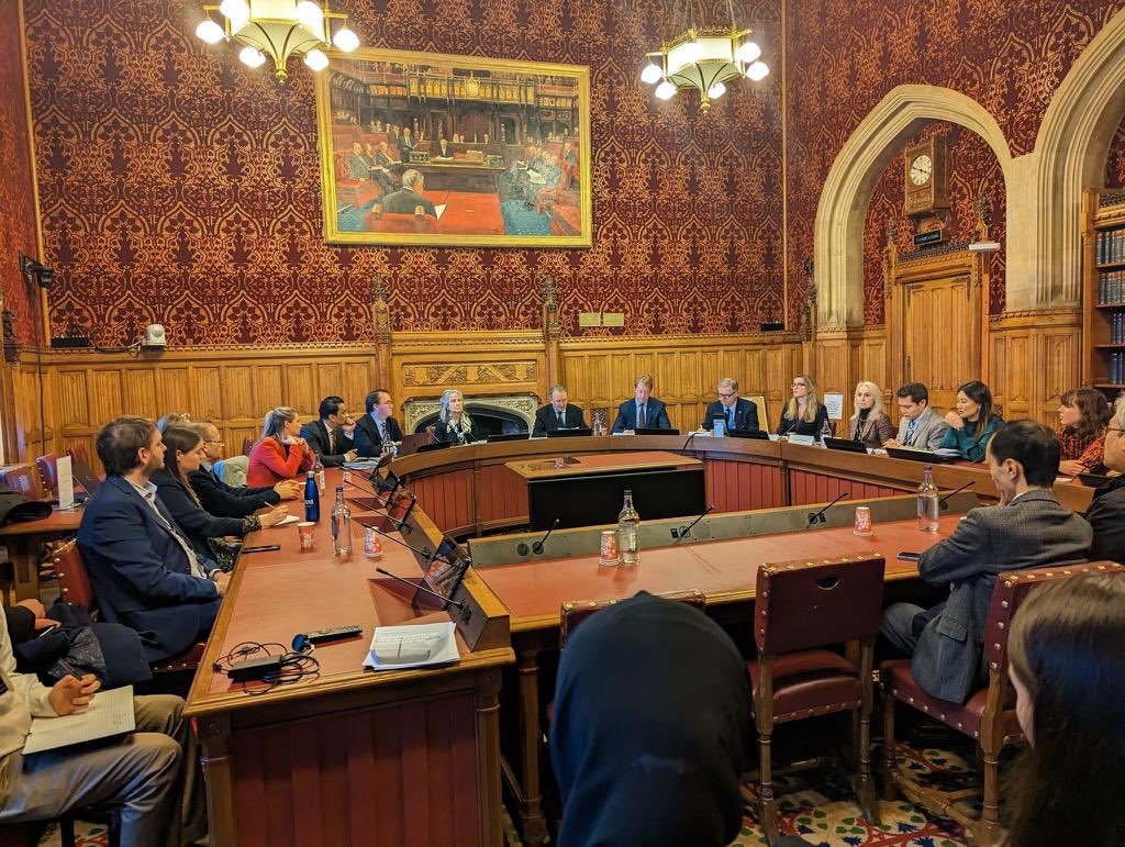 DavidAltonHL's tweet photo. Chaired the launch today of the new Hazara report. Evidence challenges UK’s absurd statement that Hazara who have fled to Pakistan don’t face persecution. Speakers included Baroness Helena Kennedy KC, @paulbristow79 @brendanohara5 @EwelinaUO Report at:https://t.co/GBivG1L3vD https://t.co/BybEQrICZS