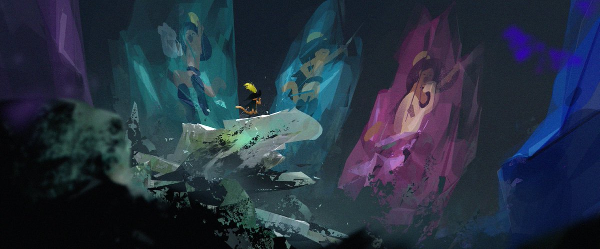 ZacDRetz's tweet photo. #PussInBootsTheLastWish crystal cave https://t.co/jUfI9W2TTD