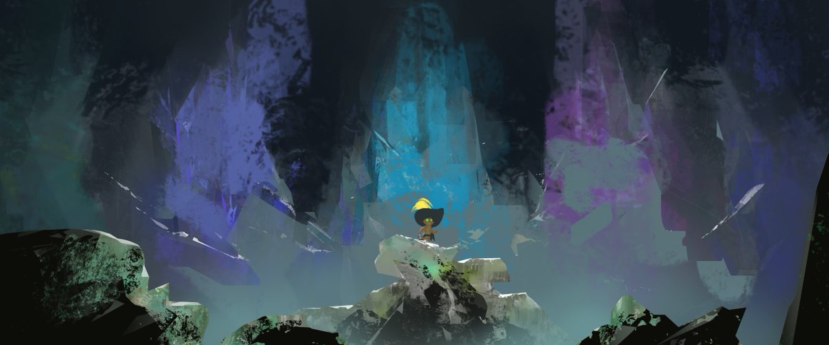 ZacDRetz's tweet photo. #PussInBootsTheLastWish crystal cave https://t.co/jUfI9W2TTD