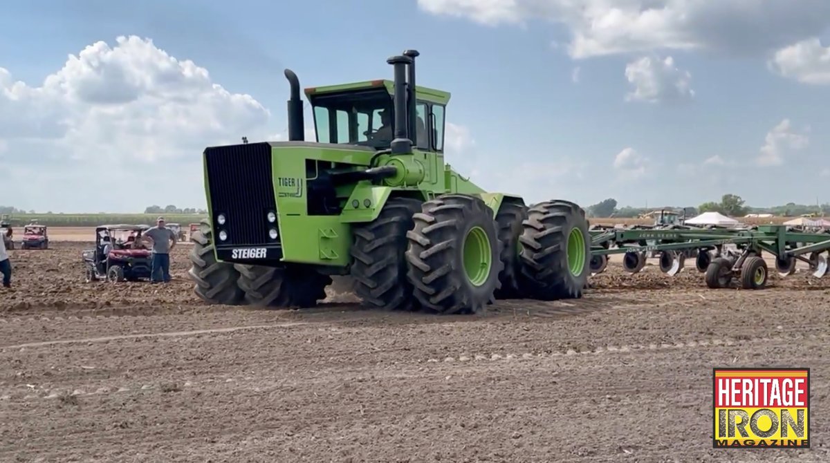 WATCH THE VIDEO: youtu.be/s9G6hxLQaDk
MUSCLE TRACTORS PLOWING! Versatile, Big Bud, Rome, John Deere, IH, Steiger, and MORE. 100 Years of Horsepower had 35K attendees, over 400 tractors, and at one time 157 bottoms in the field hooked to over 5,000 horses!