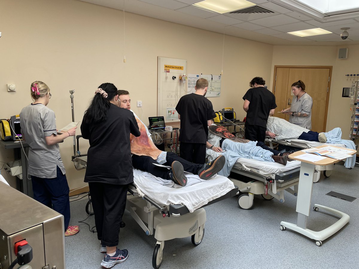 NHS Ayrshire & Arran Simulation tweet media