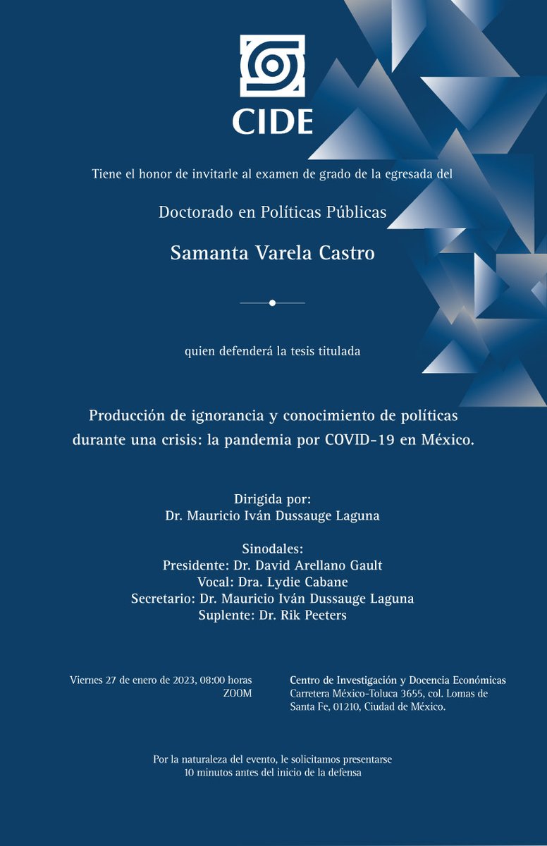 Doc Política Pública tweet media