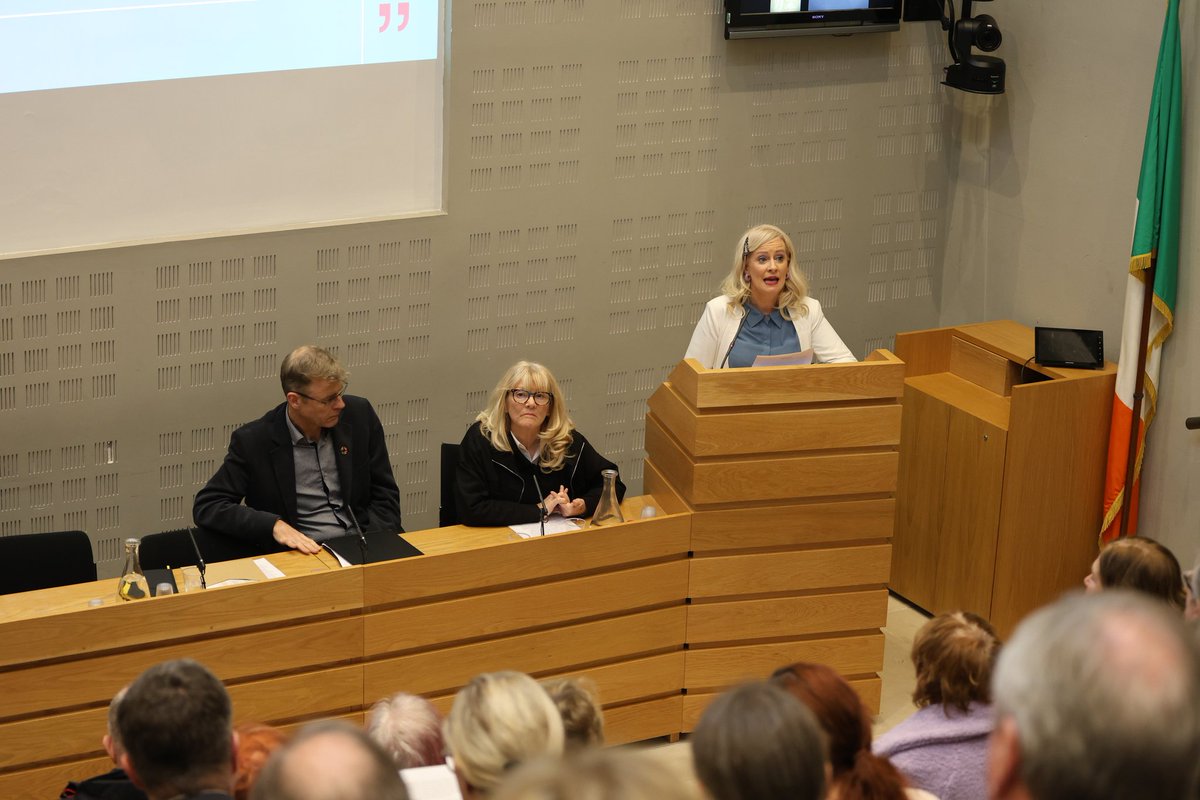 CormacDevlin's tweet photo. Really interesting presentation about #combatingageism in Ireland from @alzheimersocirl and @AgeSector in the Dáil today.
Thanks to @NiamhSmythTD & @lawlessj for hosting. https://t.co/G5OUzoffYV