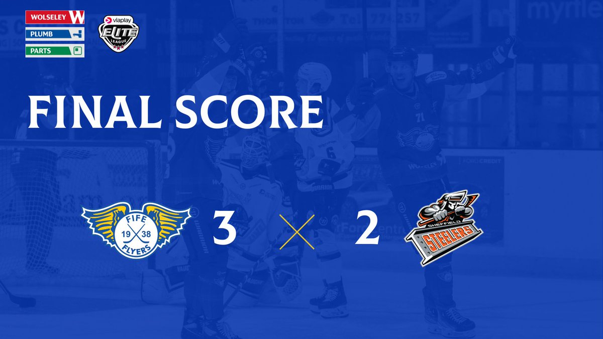 Fife Flyers on Twitter "𝐅𝐢𝐧𝐚𝐥 𝐒𝐜𝐨𝐫𝐞 FLYERS WIN! Man of the Match for Flyers Mikael Johansson