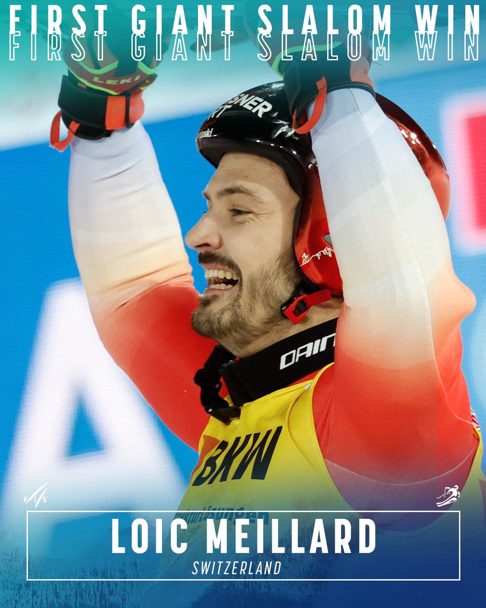 The first World Cup victory is finally here 🎉🎉🎉 

So well deserved <a href="/loicmeillard/">loïc meillard</a> 👏🏻

#fisalpine