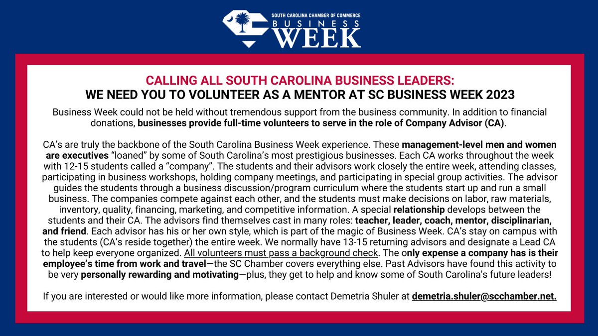 SC Business Week tweet media