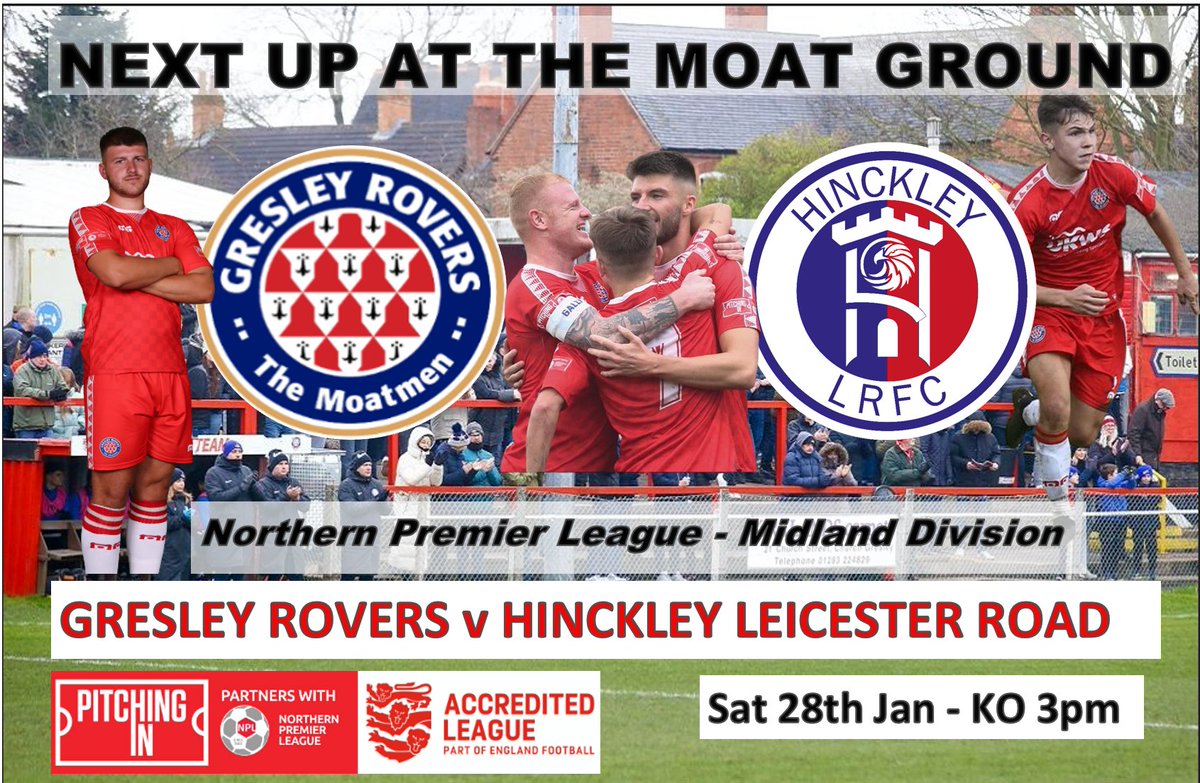 GresleyRovers's tweet photo. Next up for @GresleyRovers https://t.co/uAToSenksI