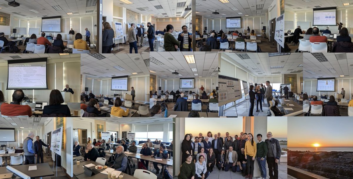 PaesaniLab's tweet photo. It was great to have our @AFOSR MURI Team at @UCSanDiego for our annual meeting! Lots of exciting science on #ice, from #manybody & #coarsegrained simulations to #theory models, #NMR & #VSFG measurements, and #synthesis & #MachineLearning of new ice binding molecules. Stay tuned! https://t.co/OWEsJQCG1K