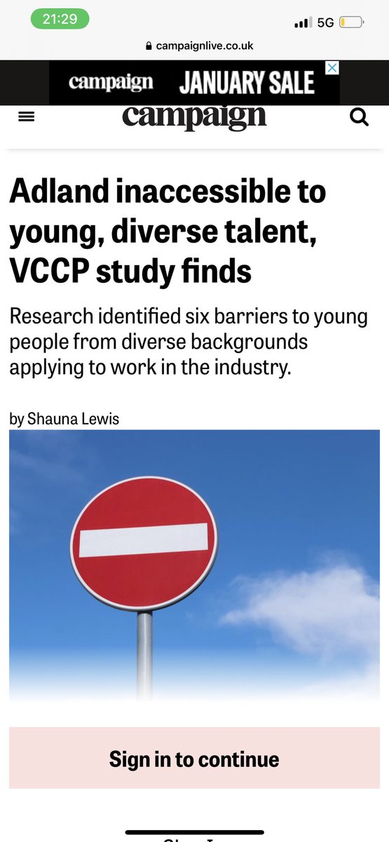 Gareth Rutter (@gareth_rutter) on Twitter photo At least lower the paywall <a href="/Campaignmag/">Campaign</a> At least lower the paywall <a href="/Campaignmag/">Campaign</a>