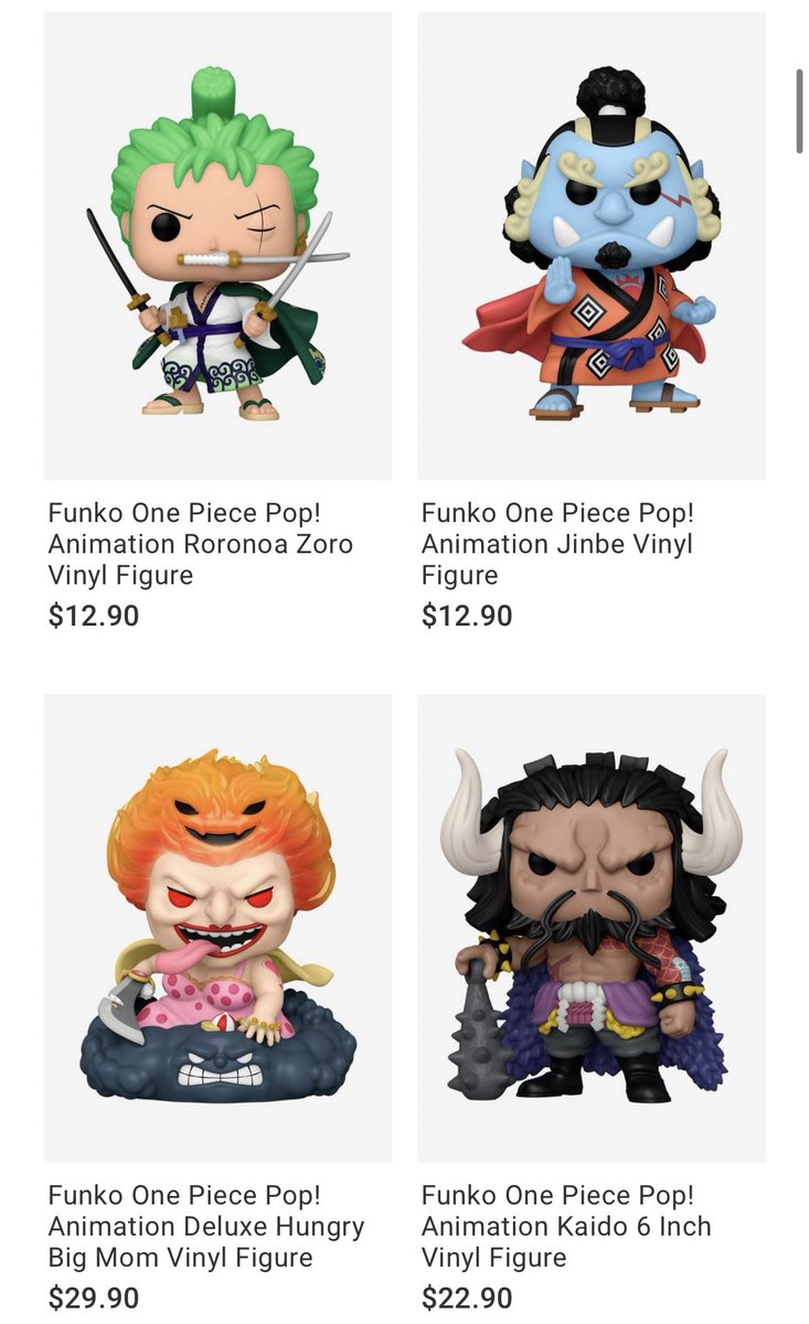 Funko POP News ! on Twitter "For those who prefer, One Piece is