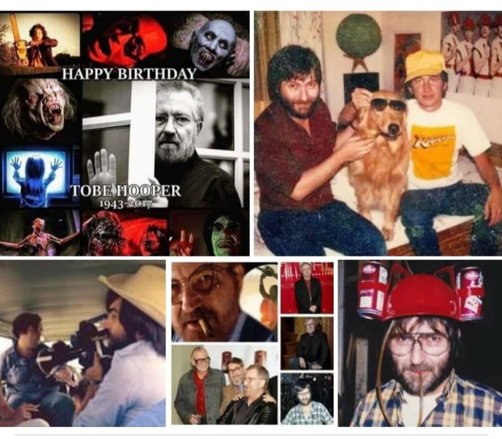 Happy Birthday to the late, great Tobe Hooper! (1/25/43) 
