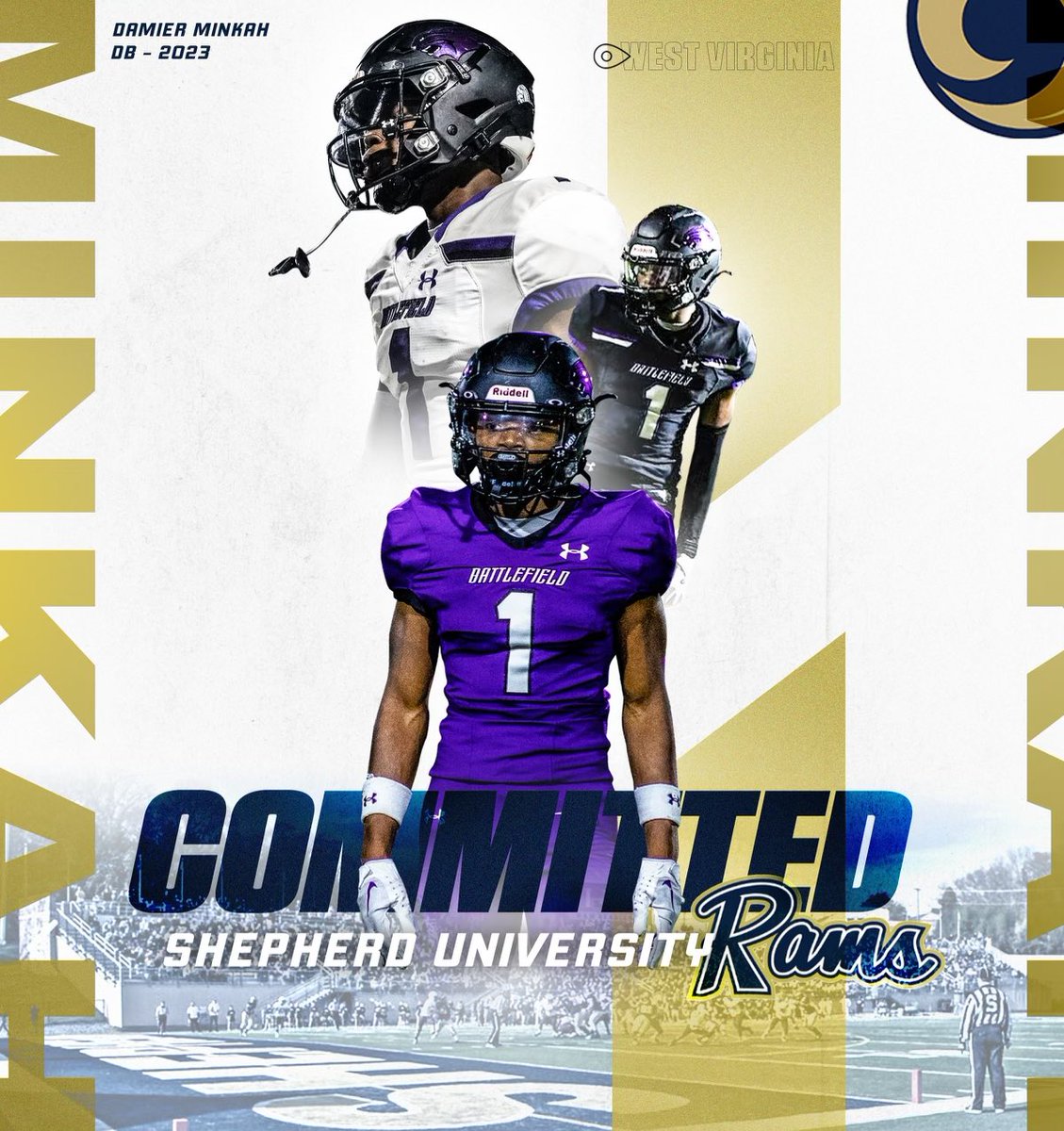 dae_m1nkah's tweet photo. Change of plans🐏💛 #commited @CoachHatfield1 @CoachLukeWright @CoachMcCook @Bobcatsfballva https://t.co/87i3mAM53X