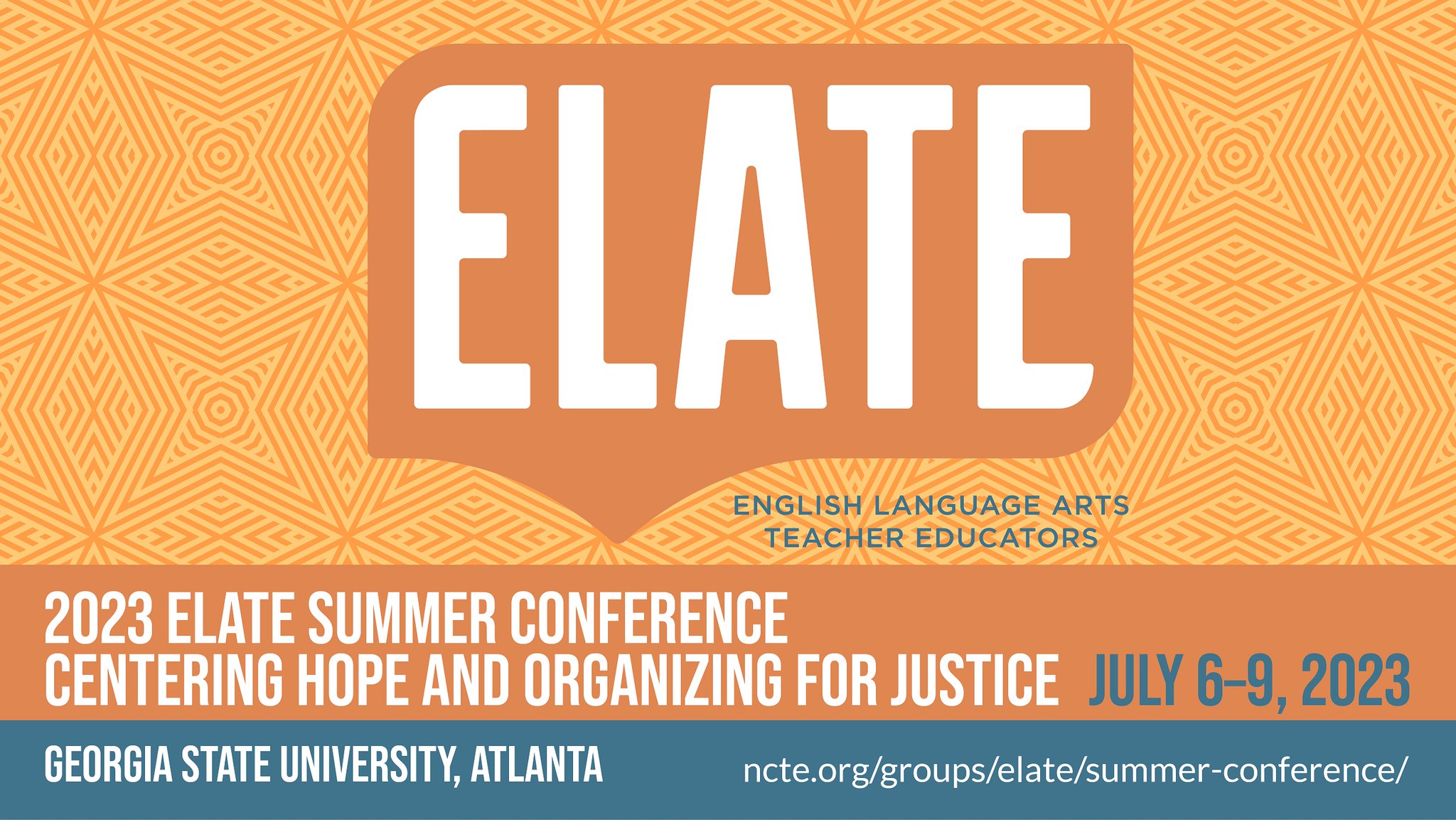 ELATE on Twitter "The 2023 ELATE Summer Conference proposal database