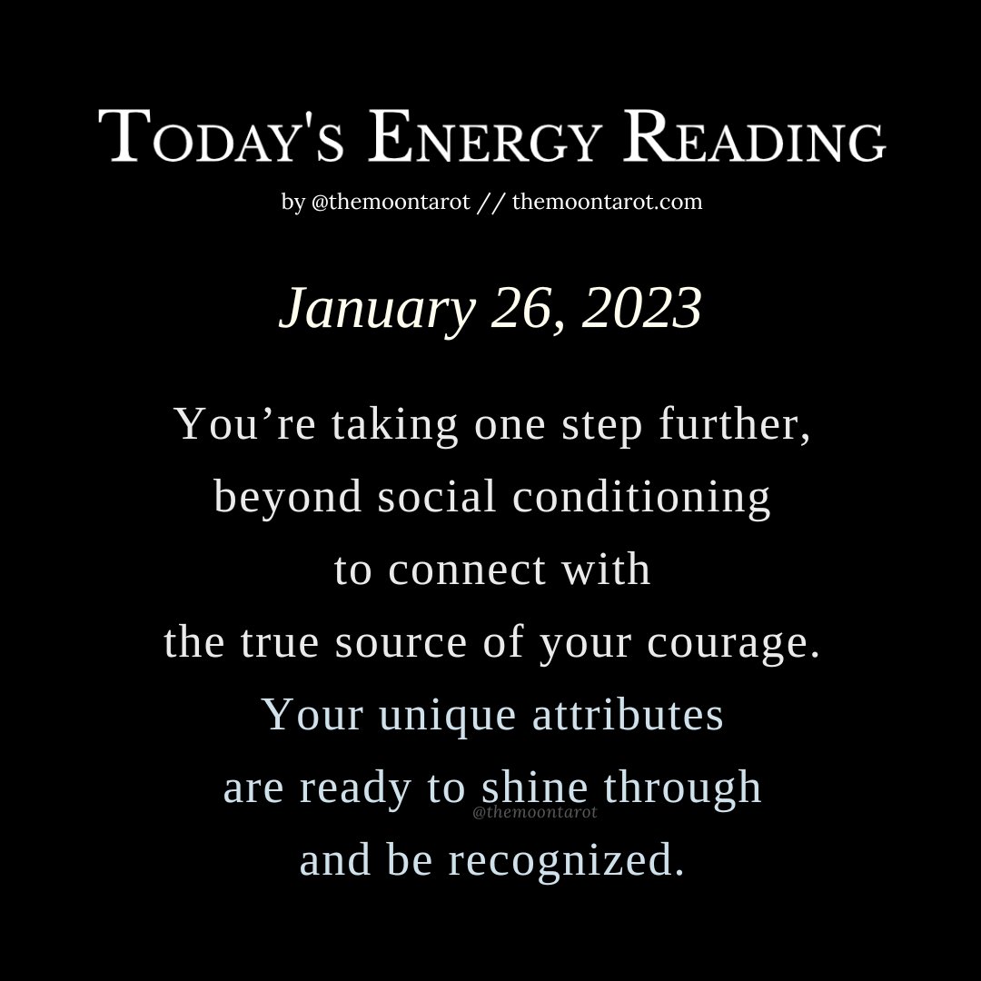 themoontarot_'s tweet photo. Today's Energy Reading: 1/26/23 https://t.co/jYdoYoN7Fc