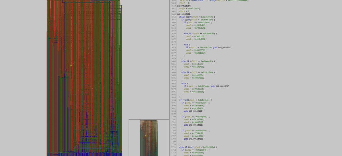 0xor0ne's tweet image. Debugoff is a little experimental anti-analysis and anti-debugging #Rust library that generates randomized function graphs at each build
Github repository: github.com/0xor0ne/debugo…
#rustlang #reverseengineering #infosec #cybersecurity #programming