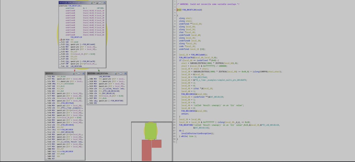 0xor0ne's tweet image. Debugoff is a little experimental anti-analysis and anti-debugging #Rust library that generates randomized function graphs at each build
Github repository: github.com/0xor0ne/debugo…
#rustlang #reverseengineering #infosec #cybersecurity #programming